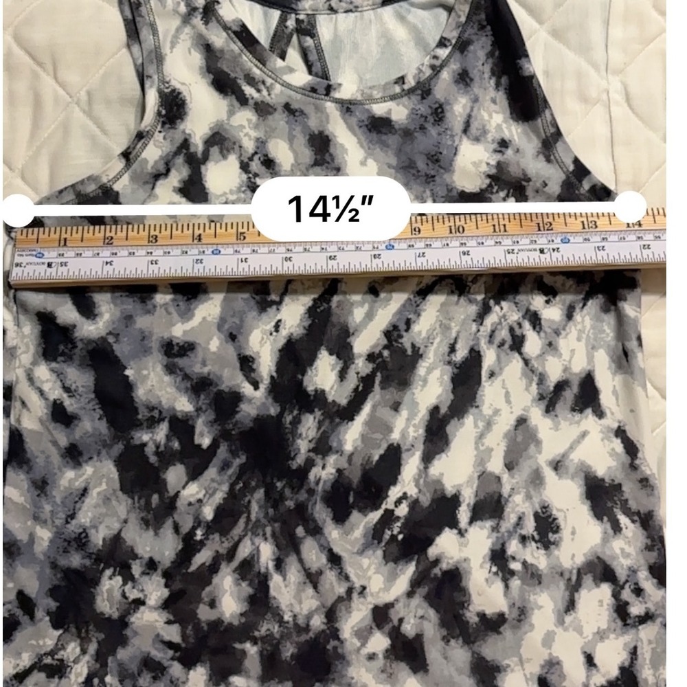 Old Navy Active Tank Top Set of 2 Tie Dye & Crochet Pink Top Size L(10-12) - Picture 9 of 13